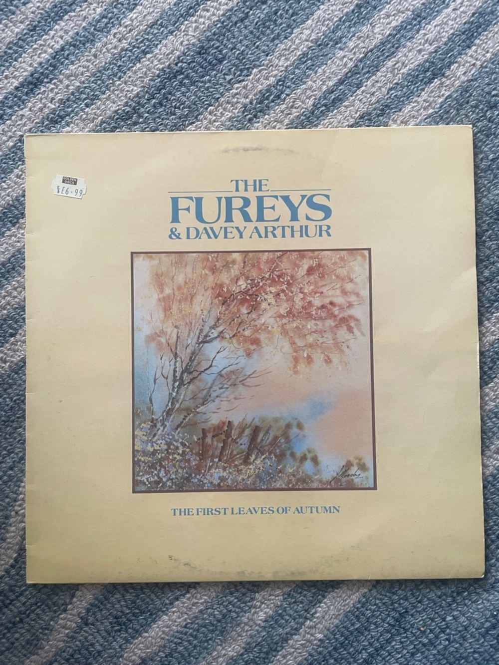 3/$50 The Fureys & Davey Arthur - The First Leaves of Autumn (Vinyl LP) 80s Folk
